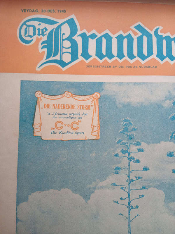 Africana- Die Brandwag , 28 Desember 1945