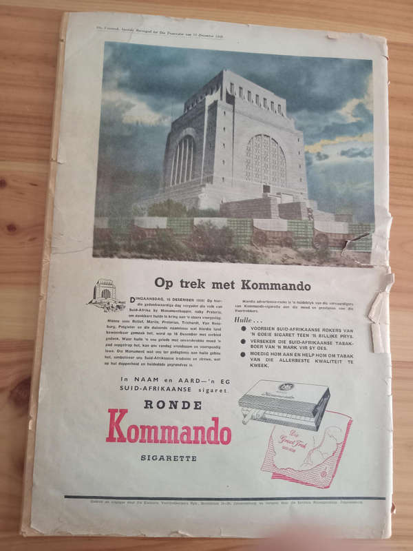 Africana- Die Voortrek, 13 Desember 1949