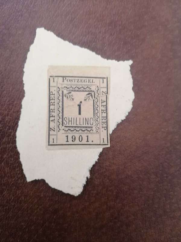 ZAR  1 Shilling Pietersburg Stamp