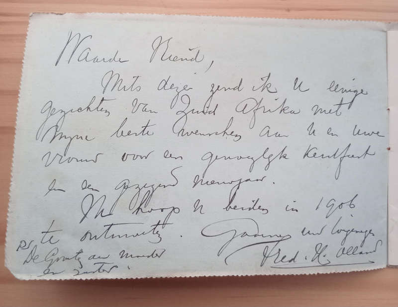 Africana- Souvenir Letter Card