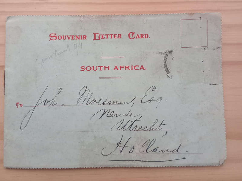 Africana- Souvenir Letter Card