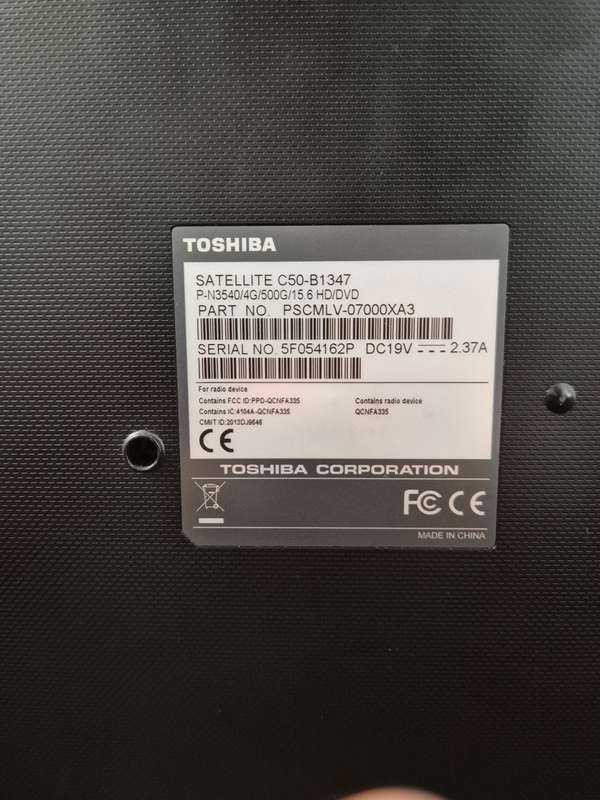 Toshiba Laptop