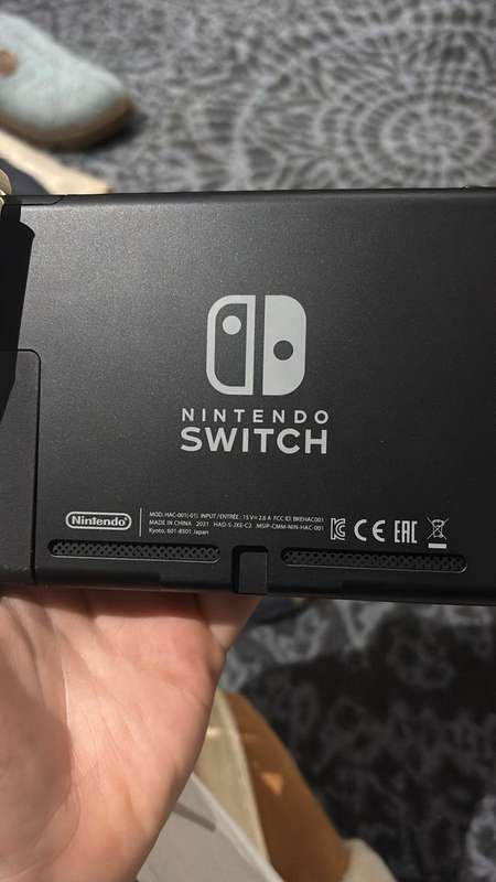 MINT Nintendo Switch with 4 games