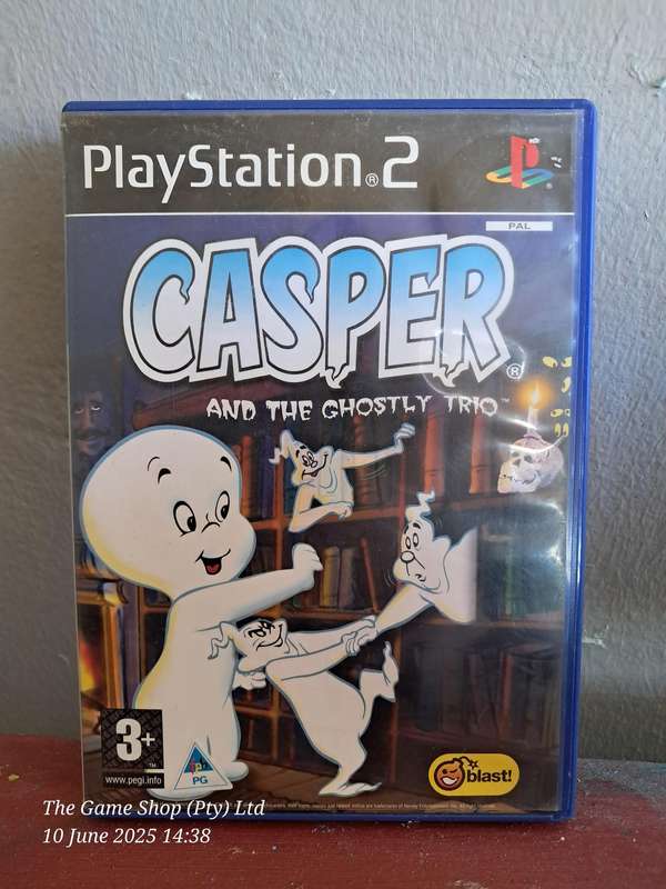 PS2 Casper and the Ghostly Trio - CIB