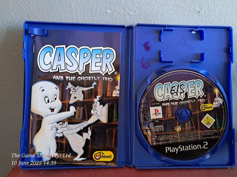 PS2 Casper and the Ghostly Trio - CIB
