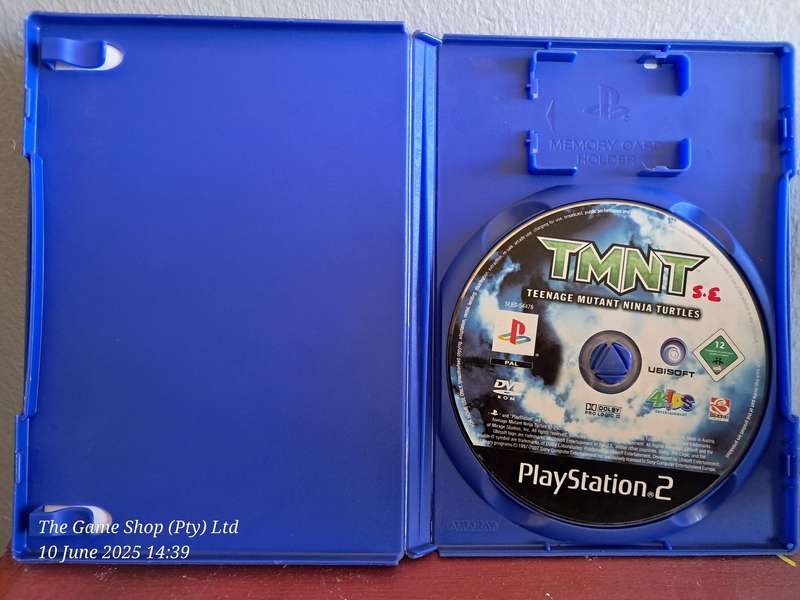 PS2 TMNT Teenage Mutant Ninja Turtles - no manual