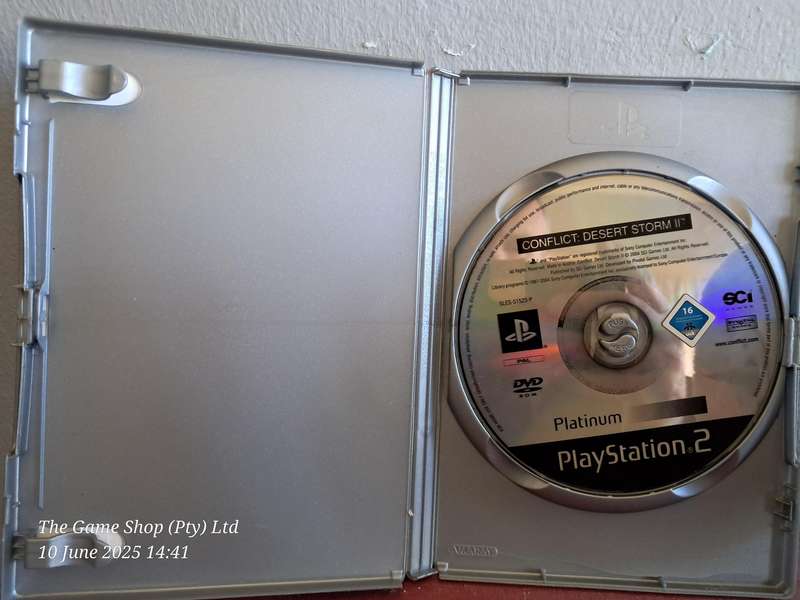 PS2 Conflict Desert Storm II (Platinum) No Manual