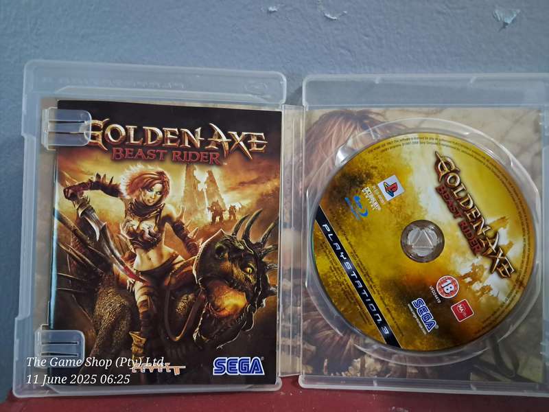 PS3 Golden Axe : Beast Rider - CIB