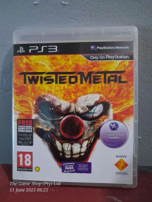 PS3 Twisted Metal - CIB
