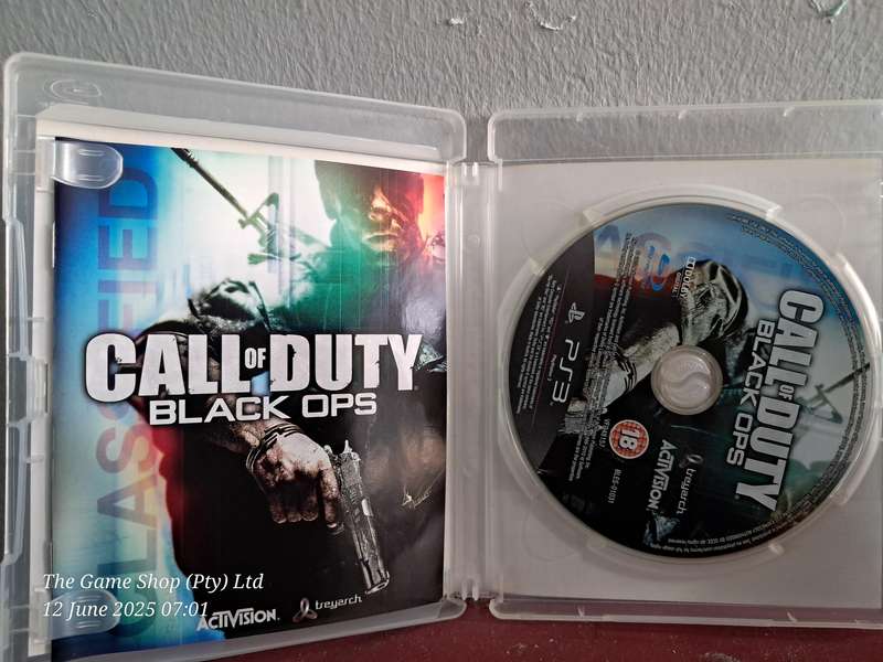 PS3 Call of Duty : Black Ops - CIB