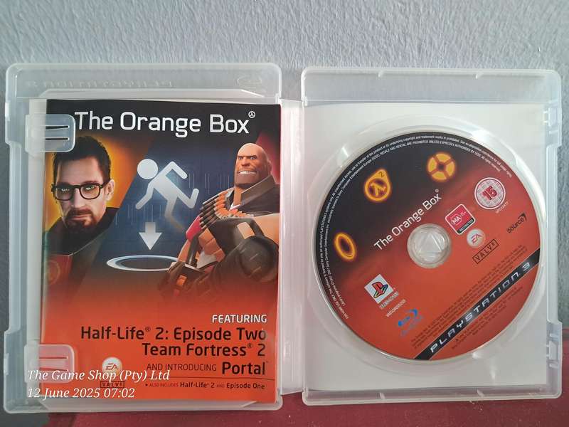 PS3 The Orange Box - CIB