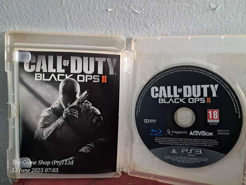 PS3 Call of Duty : Black Ops 2 - CIB