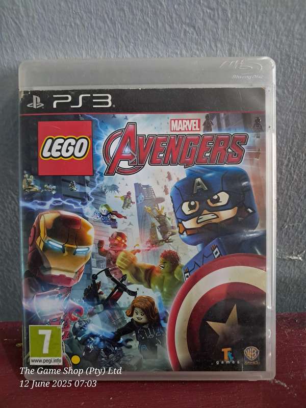 PS3 Lego Marvel Avengers - CIB