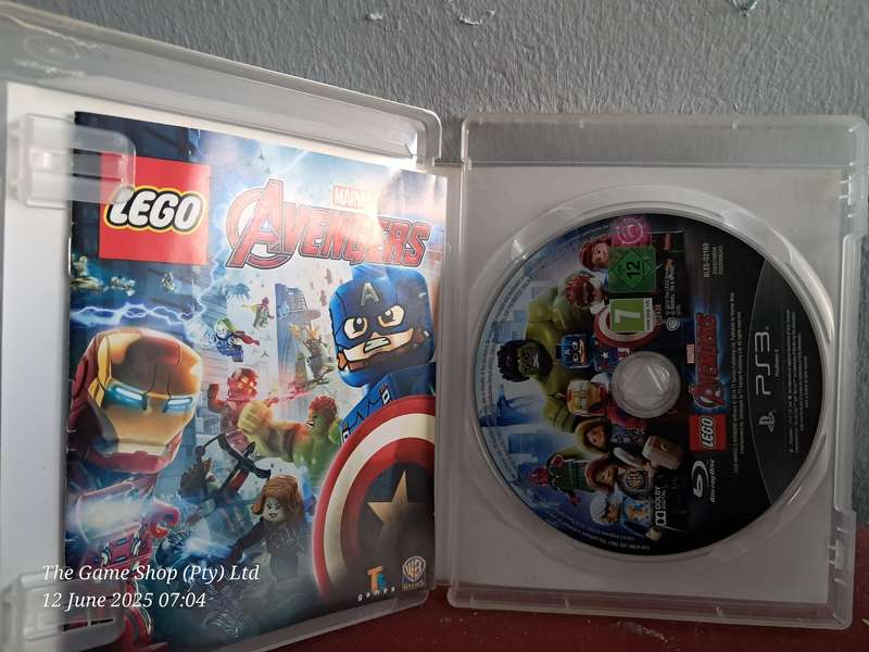PS3 Lego Marvel Avengers - CIB
