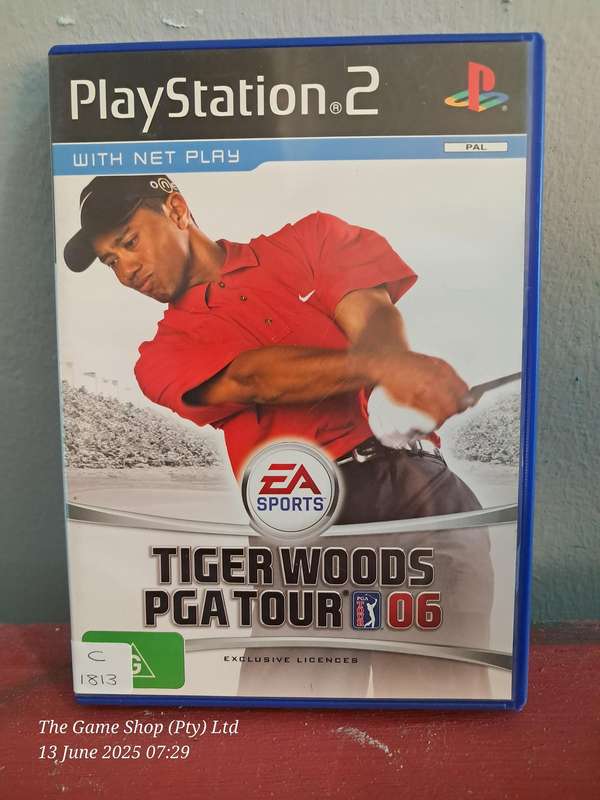 PS2 Tiger Woods PGA Tour 06 - CIB