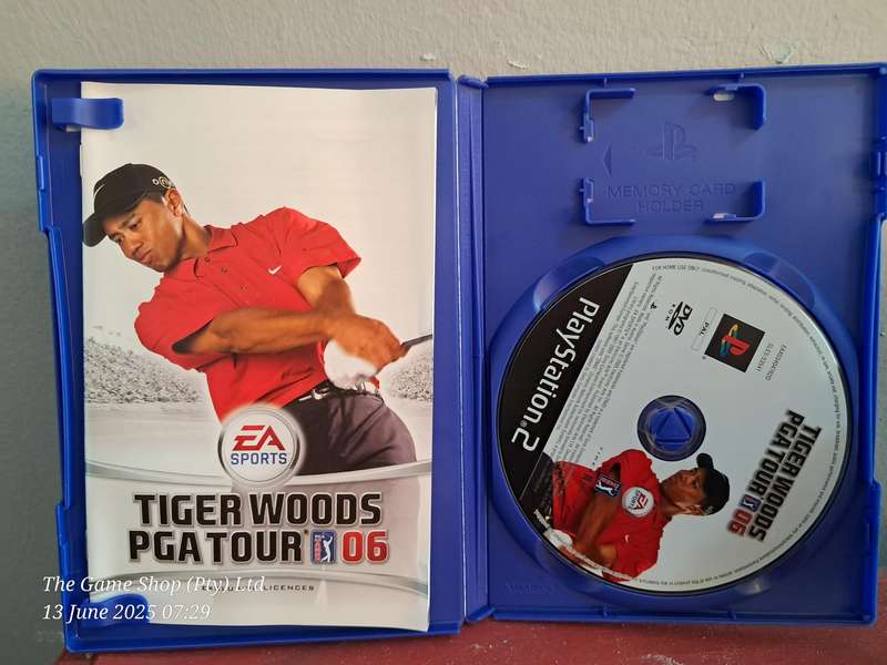 PS2 Tiger Woods PGA Tour 06 - CIB