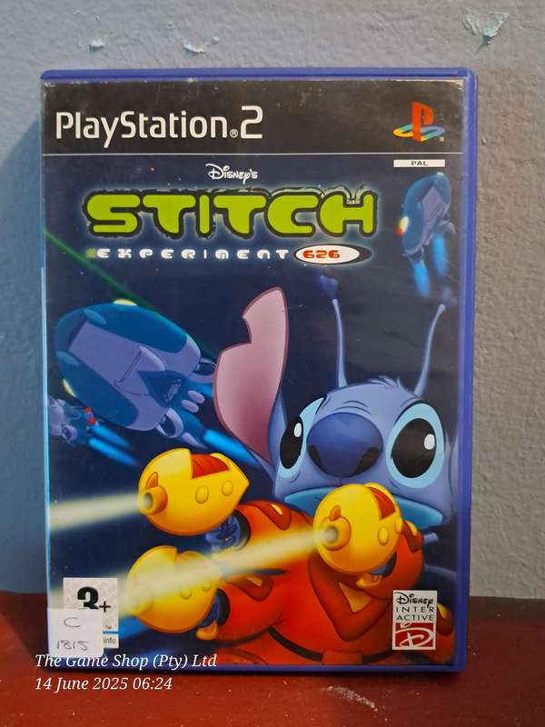 PS2 Stitch Experiment 626 - CIB