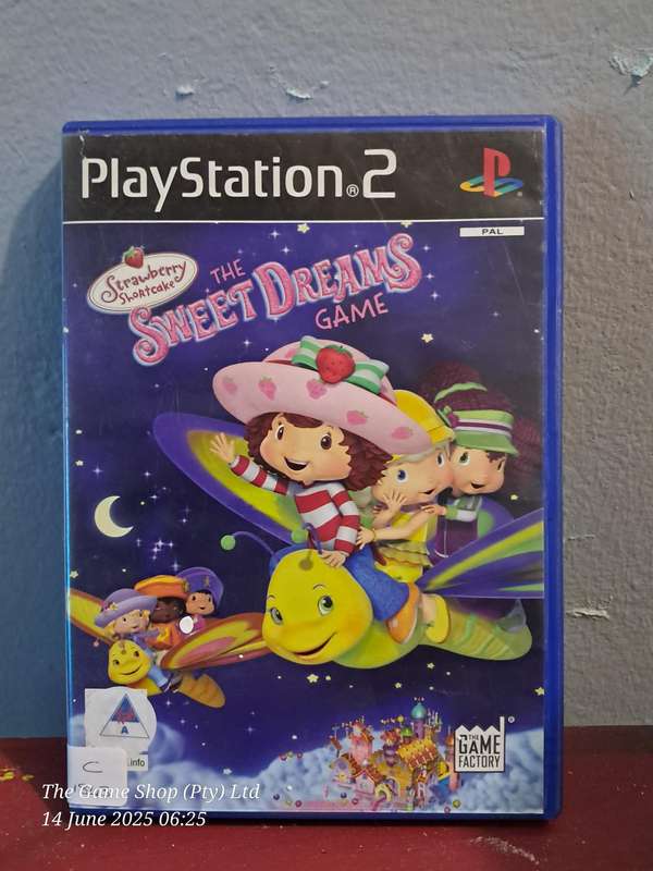 PS2 Strawberry Shortcake The Sweet Dreams Game - No Manual