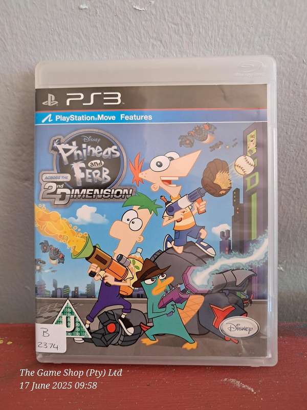 PS3 Phineas and Ferb - Across the 2nd Dimension - CB