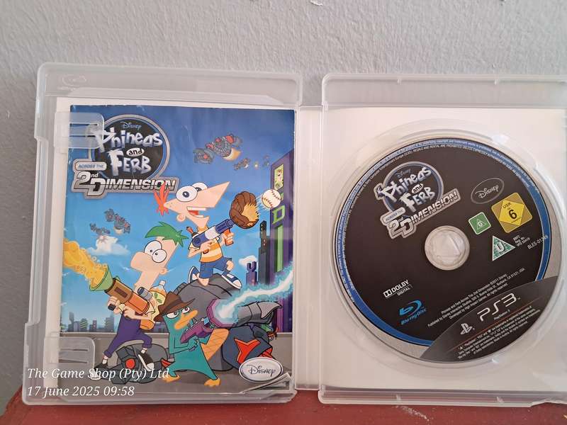 PS3 Phineas and Ferb - Across the 2nd Dimension - CB