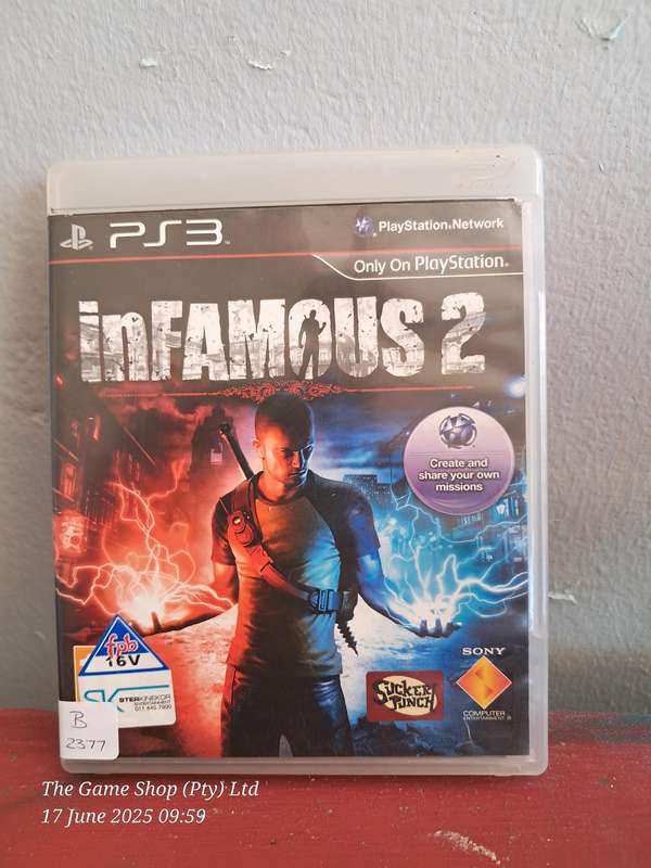 PS3 Infamous 2 - CIB