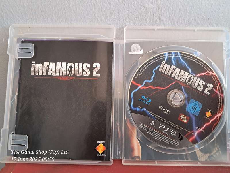 PS3 Infamous 2 - CIB