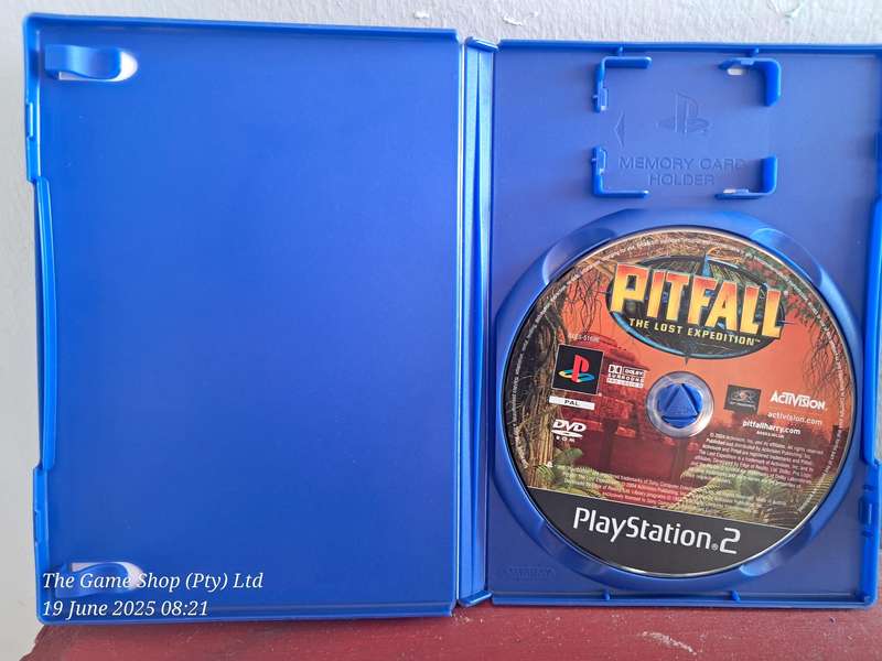 PS2 Pitfall : the Lost Expedition - No Manual