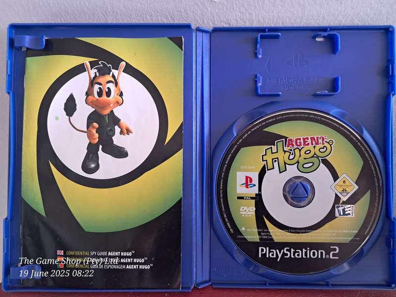 PS2 Agent Hugo - CIB