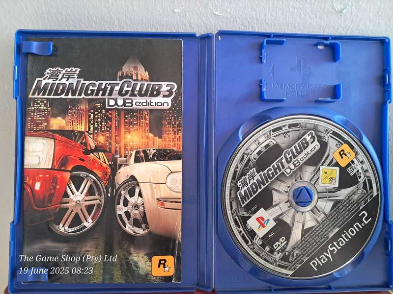 PS2 Midnght club : Dub Edition - CIB