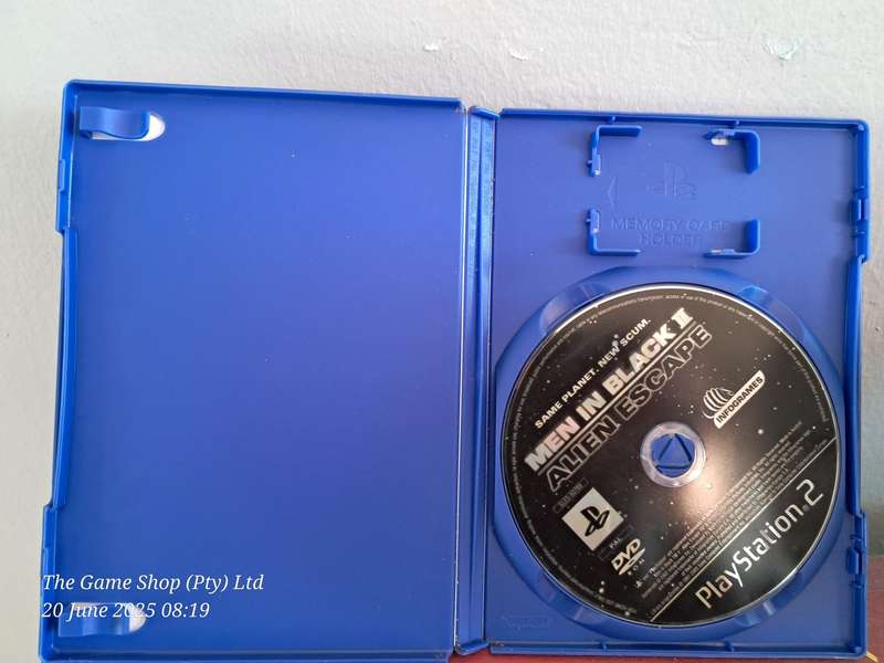 PS2 Men in Black II : Alien Escape - No Manual