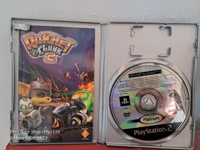 PS2 Ratchet & Clank 3 (Platinum) - CIB