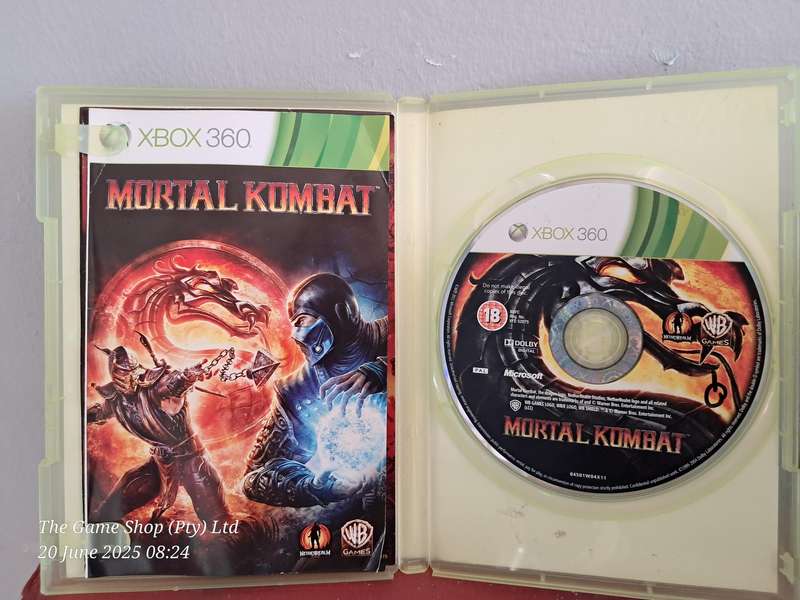 Xbox 360 Mortal Kombat - CIB