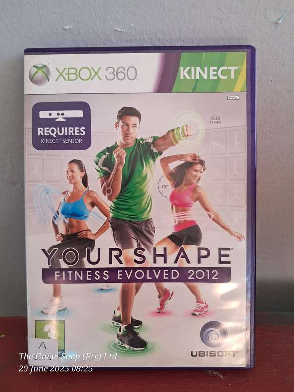 Xbox 360 Yourshape Fitness Evolved 2012 - No Manual