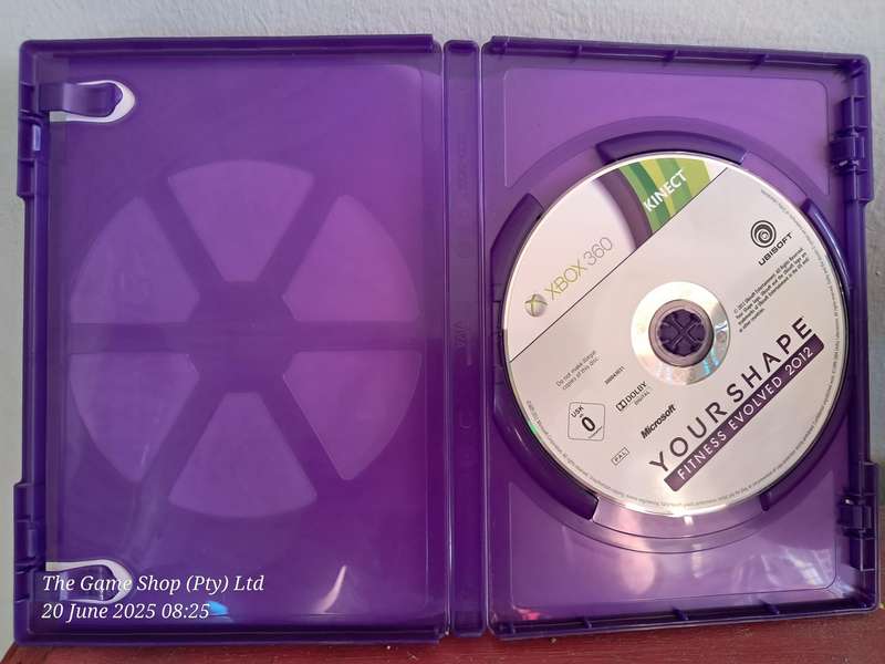 Xbox 360 Yourshape Fitness Evolved 2012 - No Manual