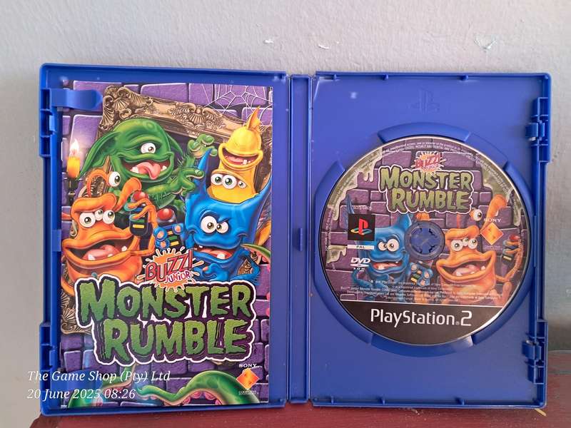 PS2 Buzz Junior Monster Rumble - CIB