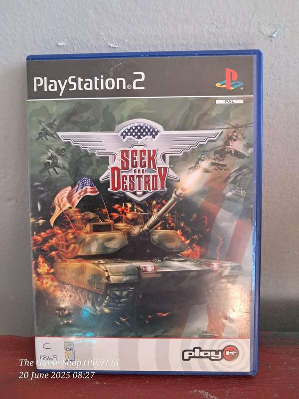 PS2 Seek and Destroy - CIB