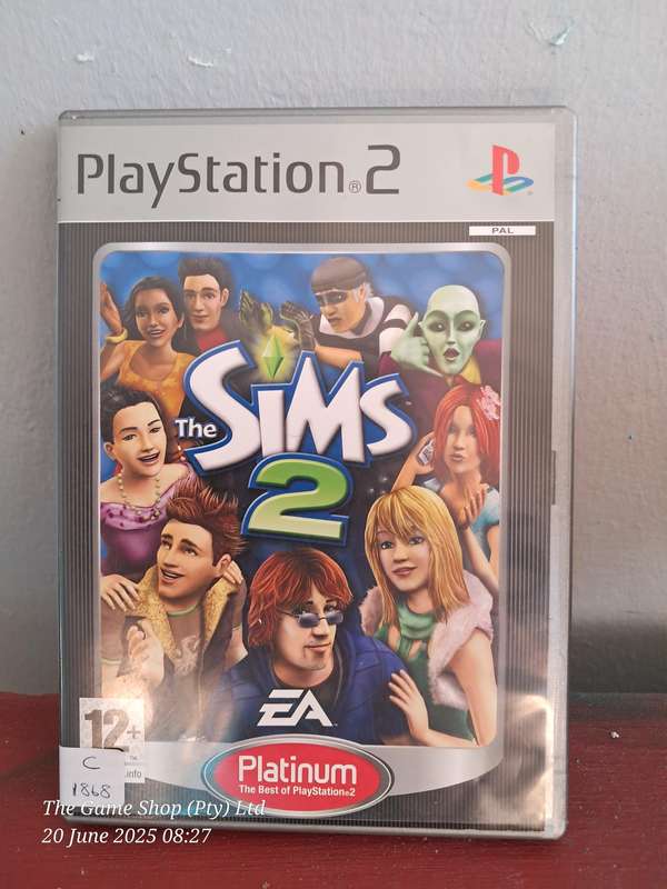 PS2 The Sims 2 (Platinum) CIB