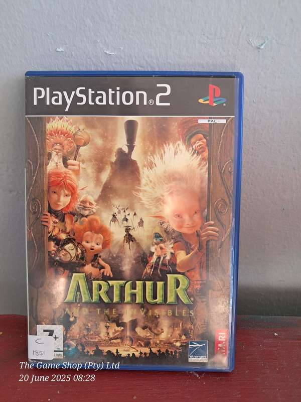 Ps2 Arthur and the Invisibles - CIB