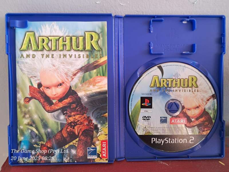 Ps2 Arthur and the Invisibles - CIB