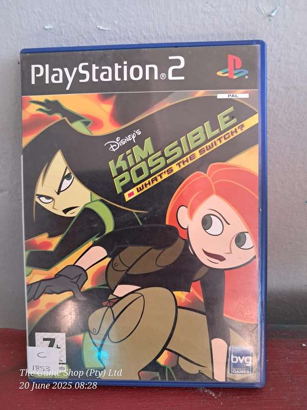 PS2 Kim Possible : Whats the Switch? - CIB