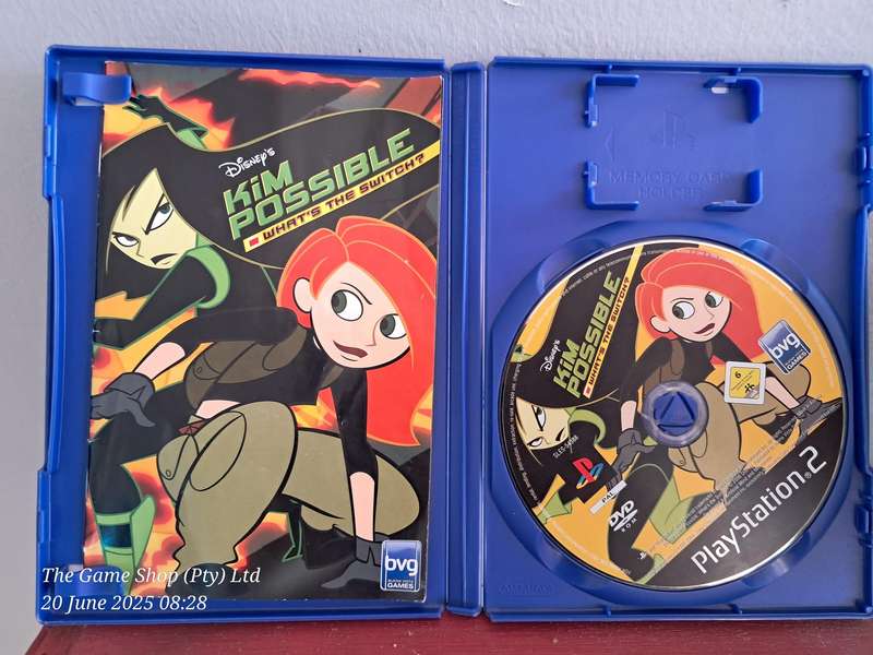 PS2 Kim Possible : Whats the Switch? - CIB
