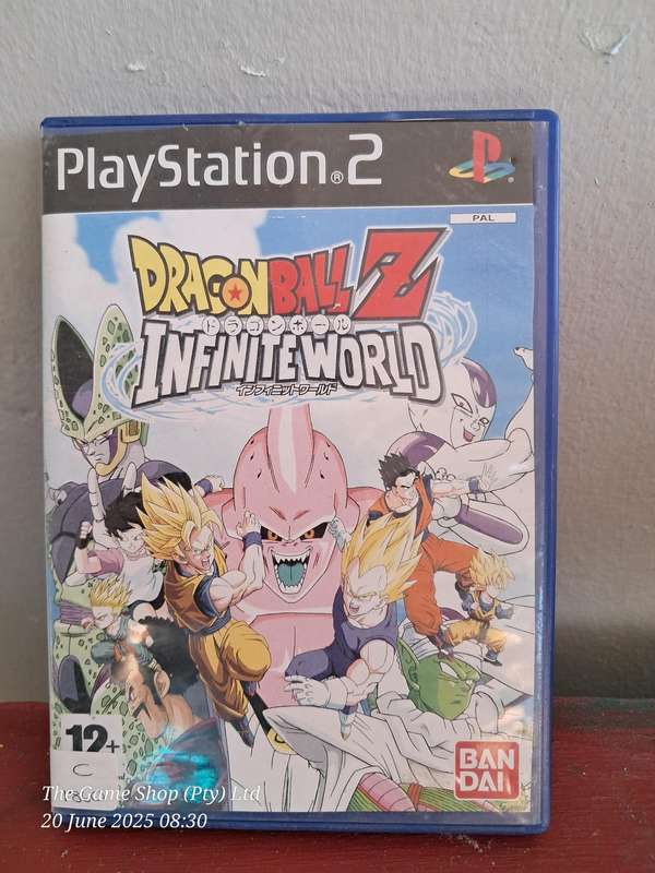 PS2 Dragonball Z : Infinite World - No Manual (Re-Printed Artwork)