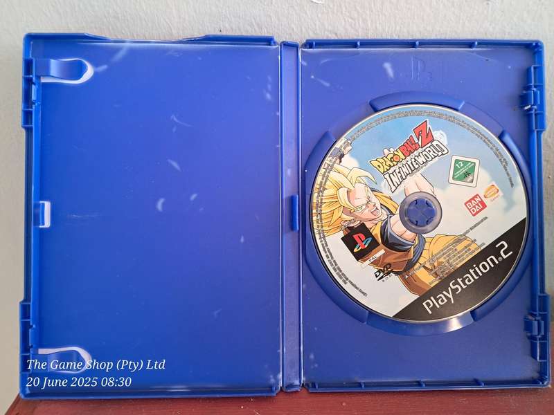 PS2 Dragonball Z : Infinite World - No Manual (Re-Printed Artwork)