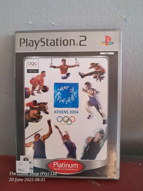 PS2 Athens 2004 (Platinim) - CIB