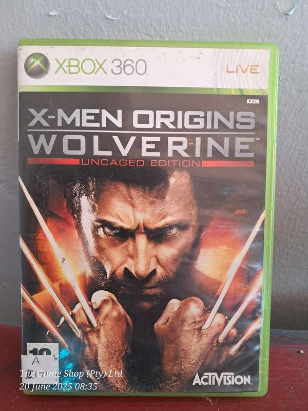 Xbox 360 X-men Origins : Wolverine - CIB