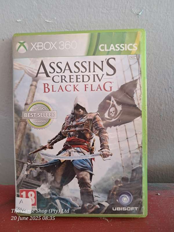 Xbox 360 Assassins Creed IV : Black Flag - CIB