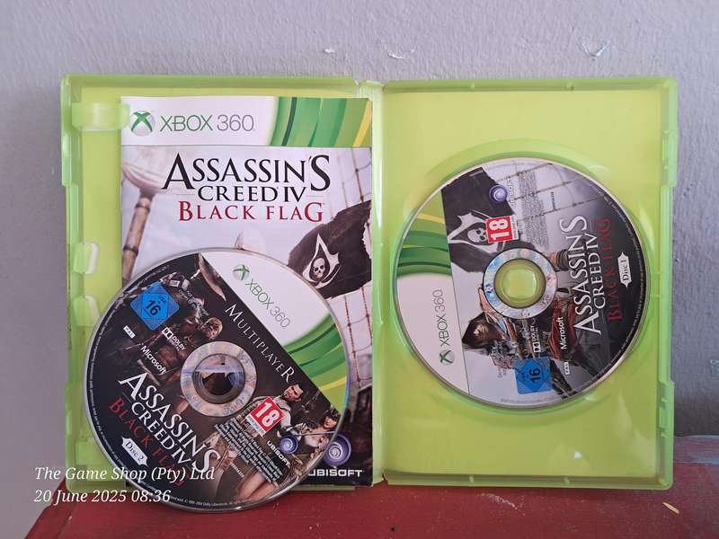 Xbox 360 Assassins Creed IV : Black Flag - CIB