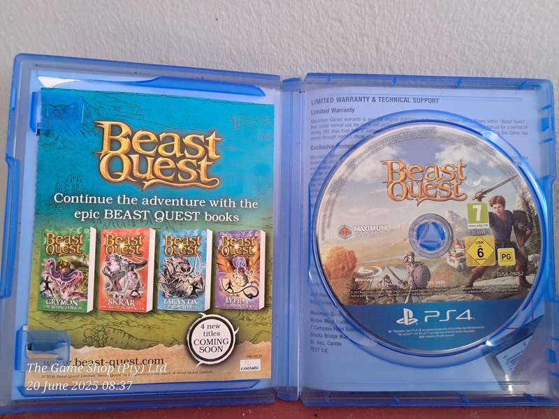PS4 Beast Quest