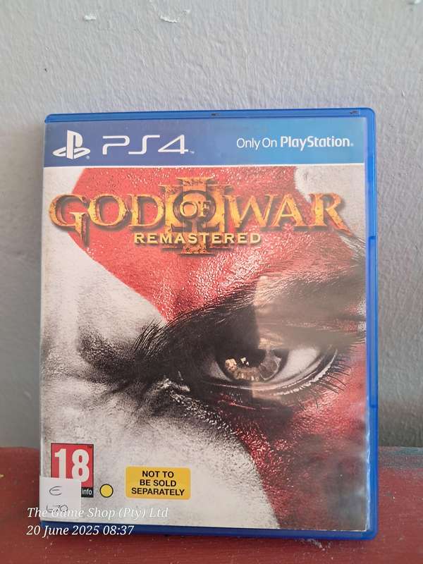 PS4 God of War 3 Remastered (CIB)
