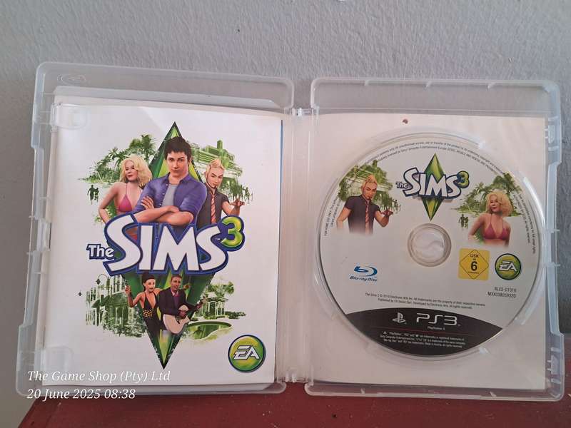 PS3 The Sims 3 - CIB